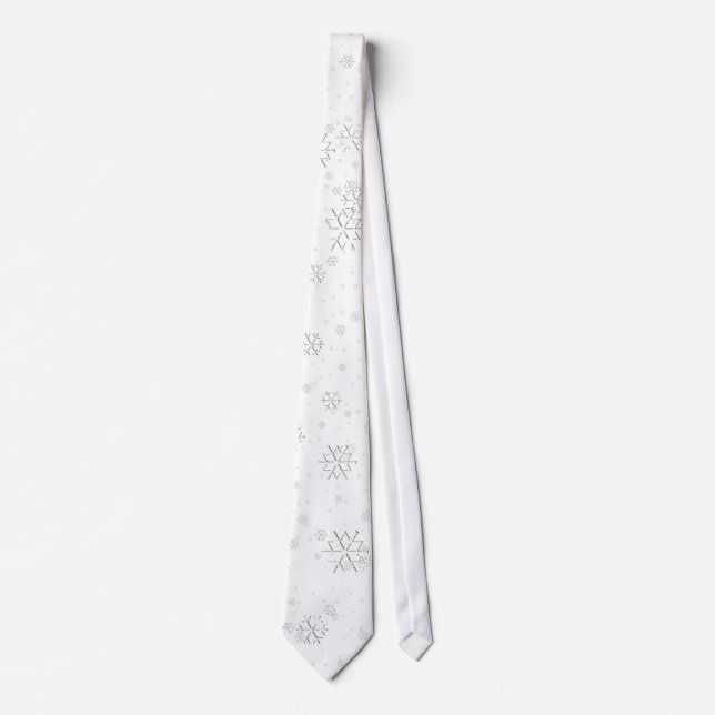 Snowflakes Tie (Front)