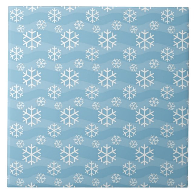 snowflakes tile (Front)