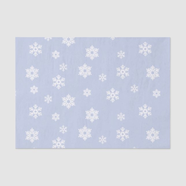 Snowflakes Tissue Paper (Front)