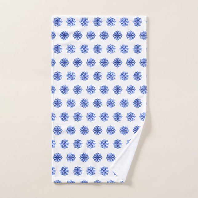 Snowflakes  Towel Set (Hand Towel)