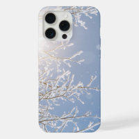 Snowflakes Winter Background with Sun