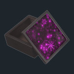 Snowflakes with Purple Background Gift Box<br><div class="desc">Merry Christmas celebration with this item. This design looks good on any product. ⭐PERSONALIZE this template with your artwork. ⭐EDIT it further to make more changes. ⭐TRANSFER this design to any product. Visit all my stores at bit.ly/SandyspiderStores (cut and paste).</div>