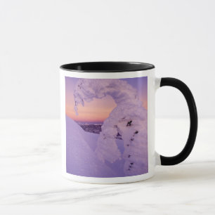Snowghost in the Whitefish Range at Twilight Mug