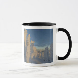 Snowghosts at sunset at Whitefish Mountain 2 Mug