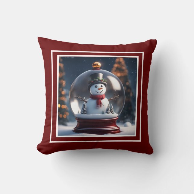 Snowglobe  cushion (Front)