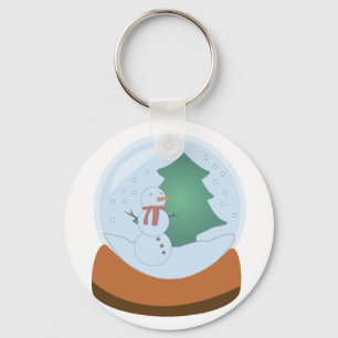Snowglobe Key Ring