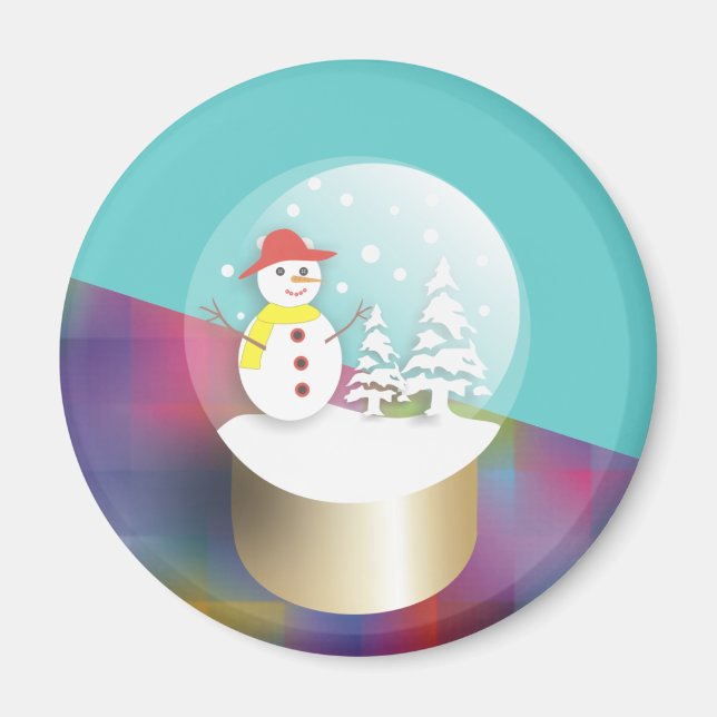 Snowglobe Magnets (Front)