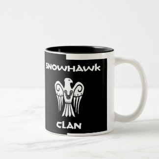 Snowhawk Clan double image mug