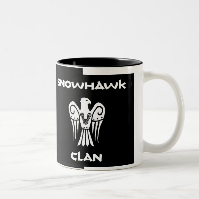 Snowhawk Clan double image mug (Right)