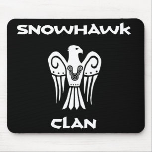 Snowhawk Clan mousepad! Mouse Pad