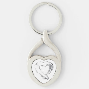 Snowheart Keychain