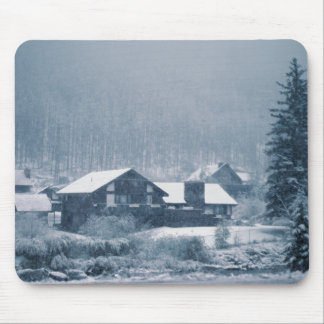 Snowing In Aspen Mousepads