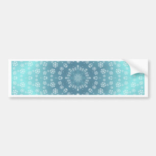 Snowing in the Garden Bumper Sticker