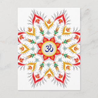 "Sn'owm' flakes!!!" Postcard