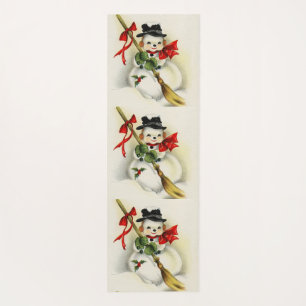 Snowman 001 yoga mat