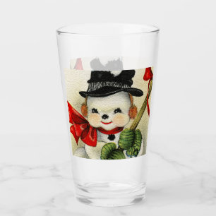Snowman 004 glass