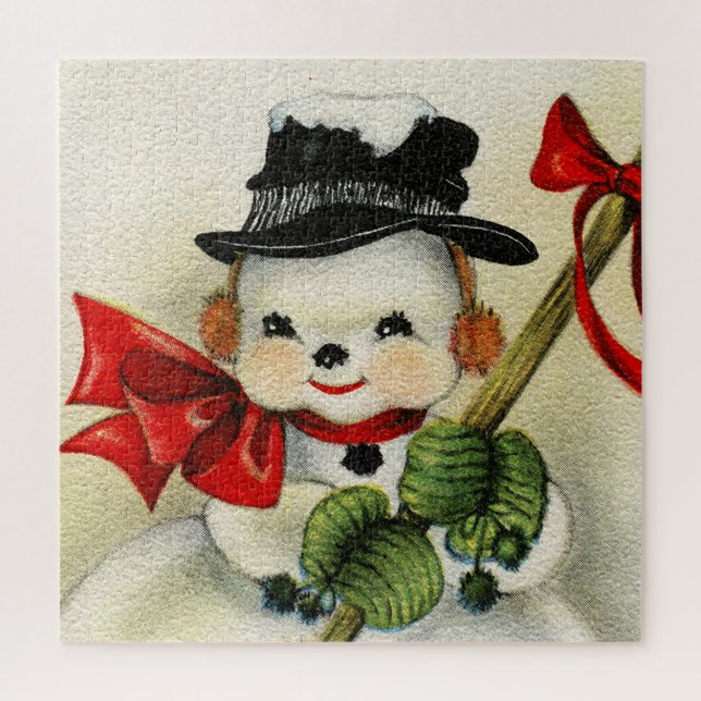 Snowman 004 jigsaw puzzle (Vertical)
