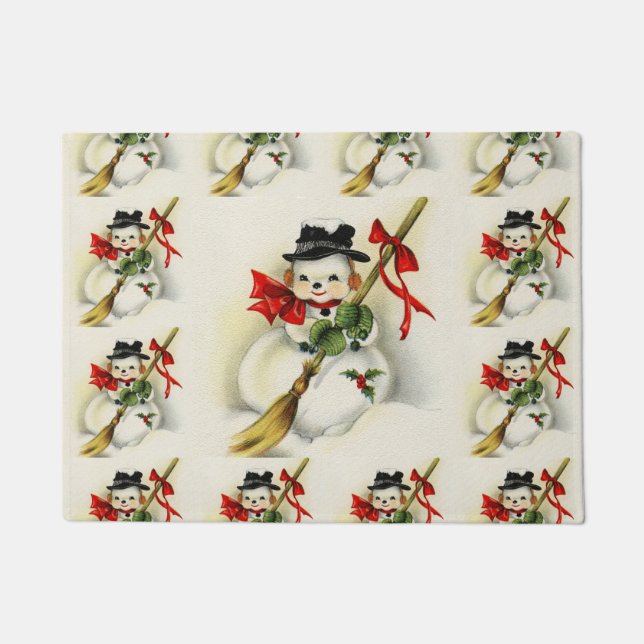 Snowman 009 doormat (Front)