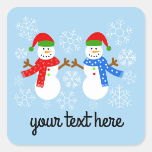 Snowman #3-3 Stickers
