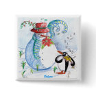 SNOWMAN AND PENGUIN'S WINTER SERENADE