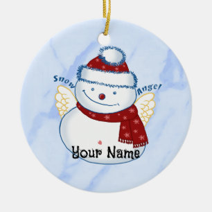 Snowman Angel ornaments