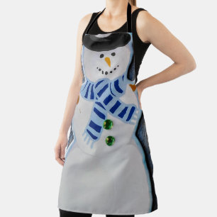 Snowman Apron