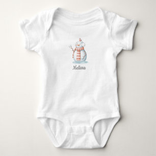 Snowman Baby Bodysuit