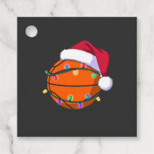 Snowman Basketball Christmas Santa Baseball Sport Favour Tags