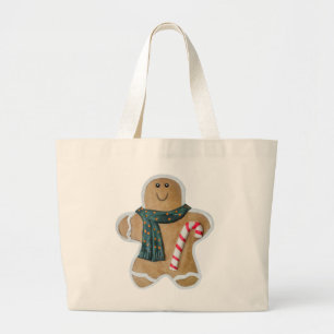 Snowman biscuit Tote Bag