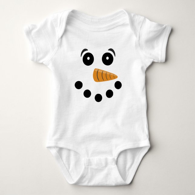 Snowman Bodysuit (Front)