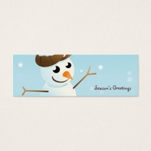 Snowman Bookmark