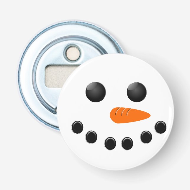 Snowman Bottle Opener (Front)