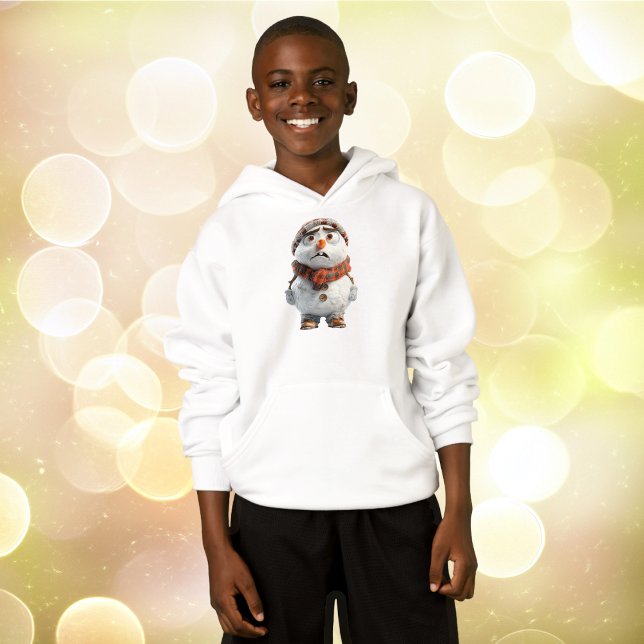 Snowman Boy's Hoodie (Creator Uploaded)