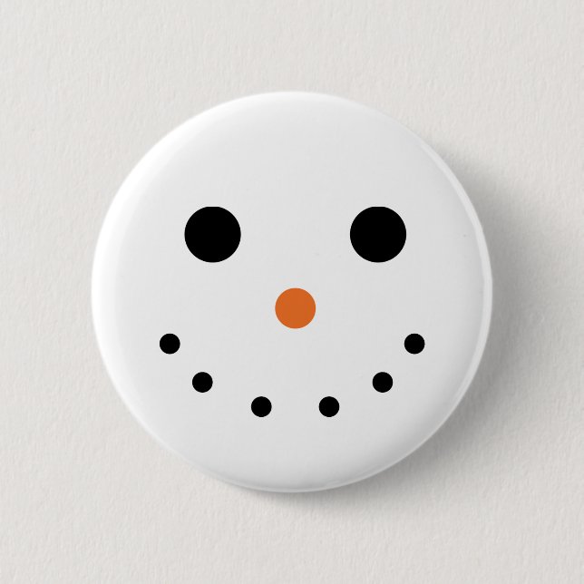 Snowman Button (Front)