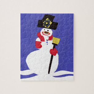 Snowman by VictoriaShaylee Jigsaw Puzzle