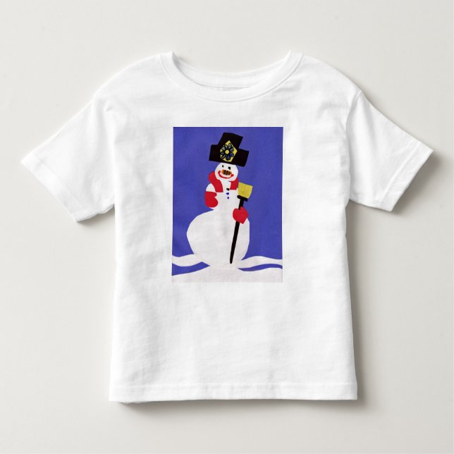 Snowman by VictoriaShaylee Toddler T-Shirt (Front)