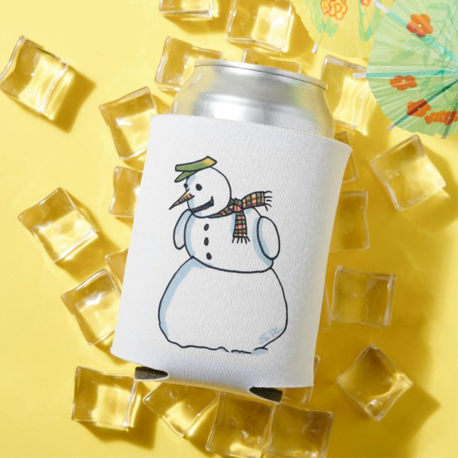 Snowman can cooler (In Situ Summer)