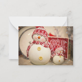 snowman card