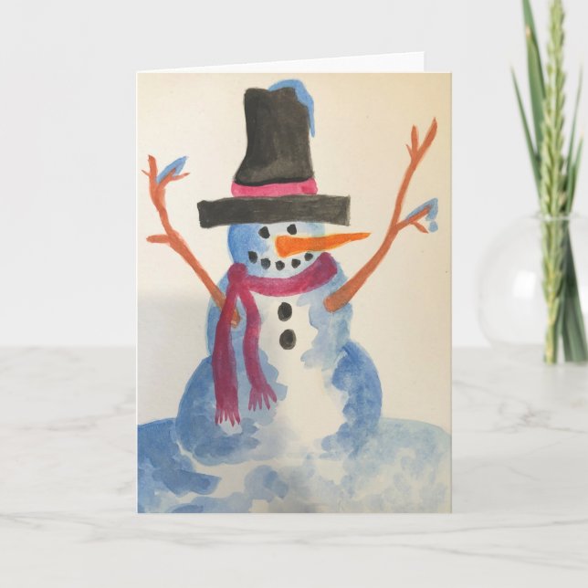 Snowman Card (Front)