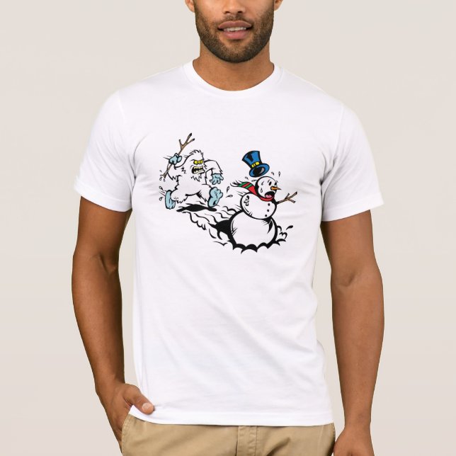 Snowman Chase Shirt (Front)