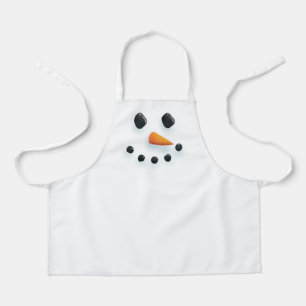 Snowman Christmas Apron