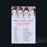 Snowman christmas around the world game<br><div class="desc">Snowman christmas around the world game</div>