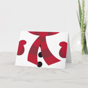 Snowman Christmas Card