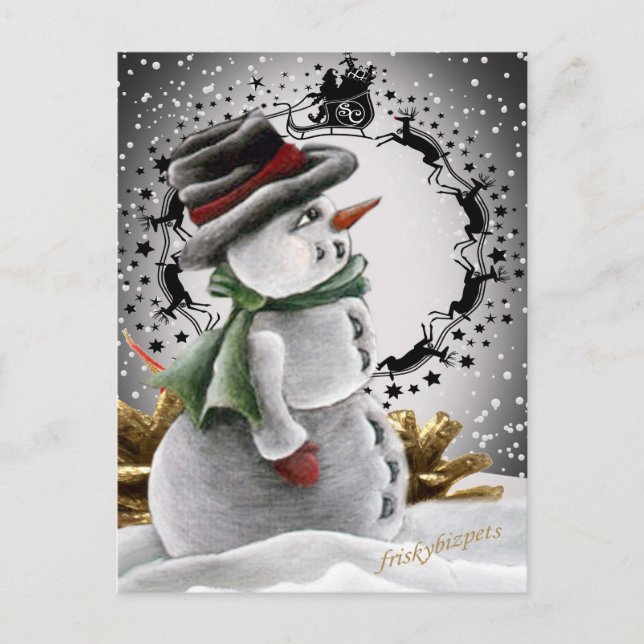 Snowman Christmas Cards (Front)