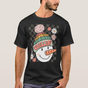Snowman Christmas Chillin With My Snowmies Ugly T-Shirt