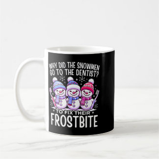 Snowman Christmas Dentist Dental Istant Xmas Coffee Mug