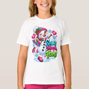 Snowman Christmas Fun T-Shirt