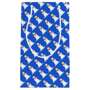 Snowman Christmas Gift Bag