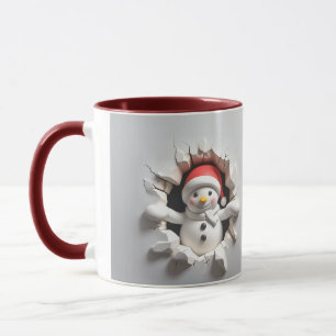 Snowman Christmas Mug
