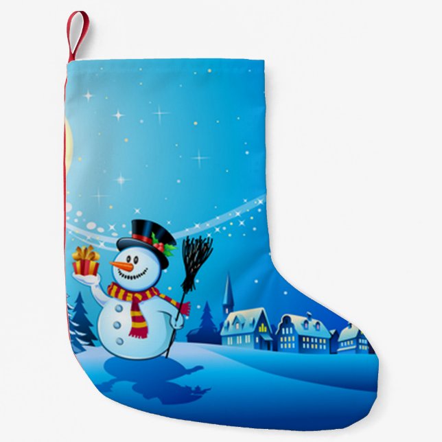 Snowman Christmas Stocking (Front)